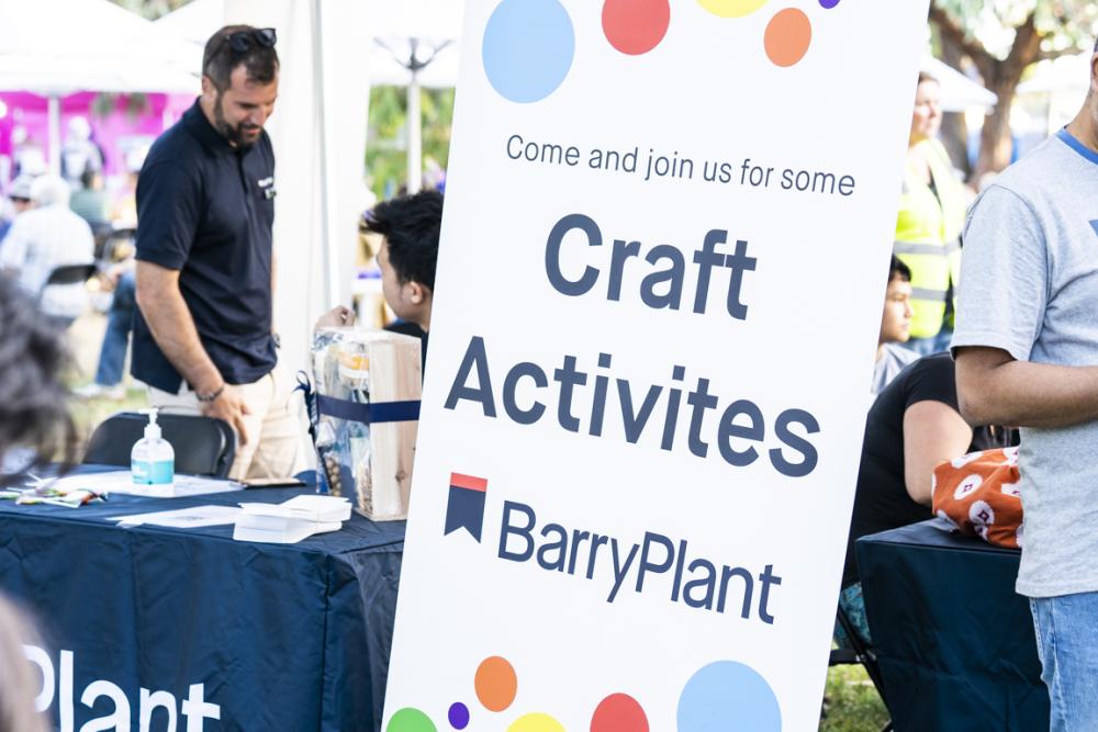 Banner displaying "Craft Activities"