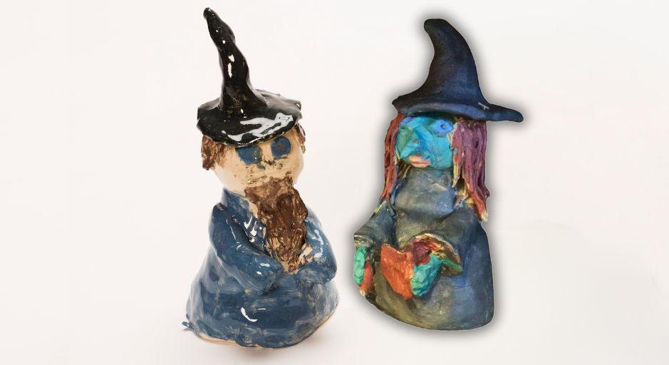 clay witches and wizard