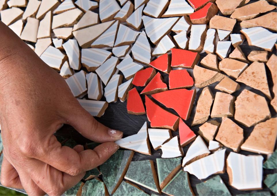 SHOP Mosaics Plaque