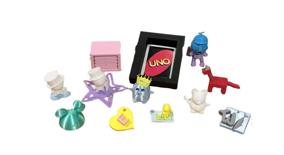 3D printed objects 