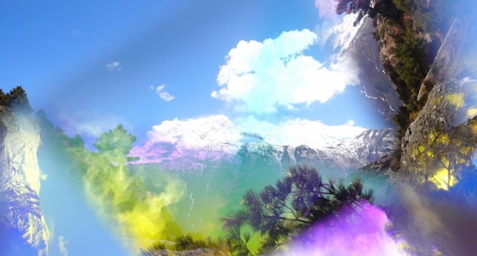 Artists digital rendering of a dream-like landscape.