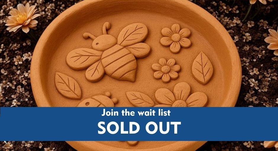 family clay bee bath sold out 