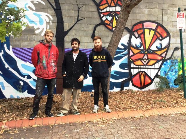 BHCAC Carpark wall