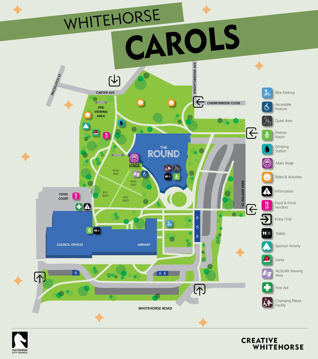 2023 Carols Waypoint Map