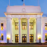 Box Hill Town Hall Night