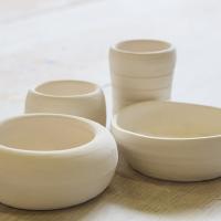 A group of ceramic bowls 