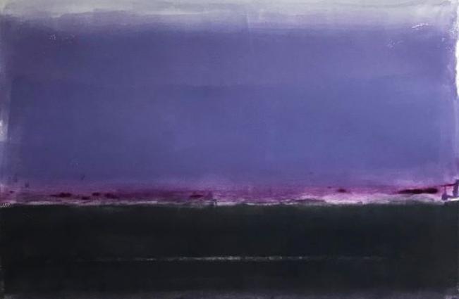 Artist colour rendering of black through to purple