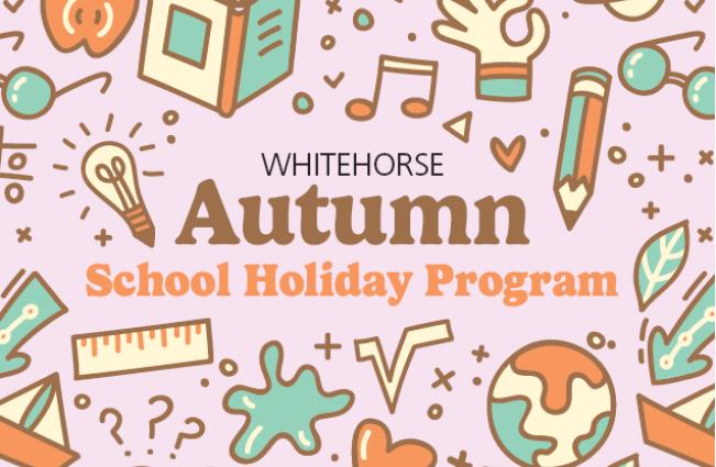 Autumn School Holiday Program Headline
