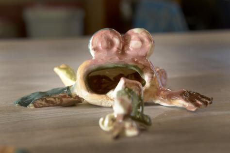 Fun With Clay monster sculptured in clay 