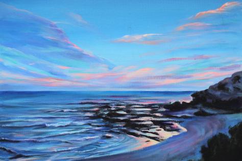 Beach painting