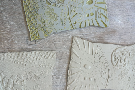 BHCAC Patricia embossed_clay