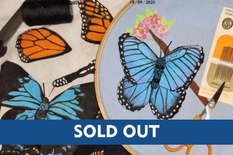 BHCAC Fabric Butterfly sold_out