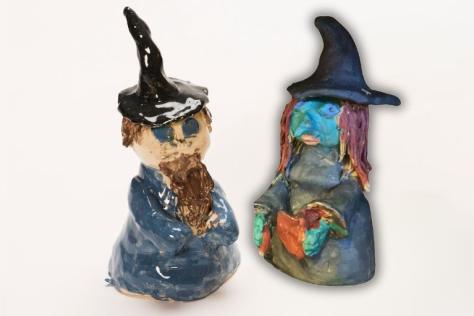 clay witches and wizard