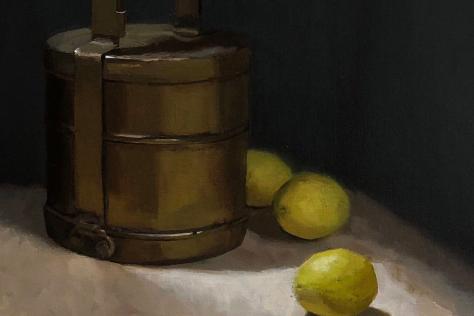 Still life oil painting by Swathi 