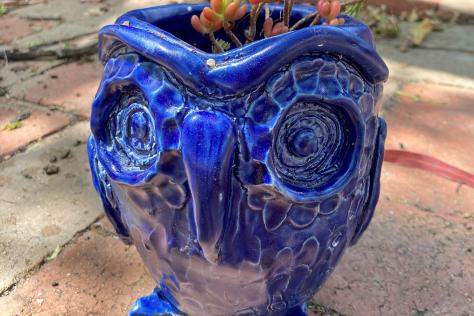 BHCAC owl_ceramic_planter_pot