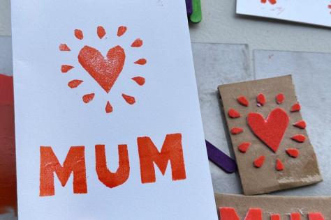 Mothers Day Card Making