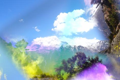 Artists digital rendering of a dream-like landscape.