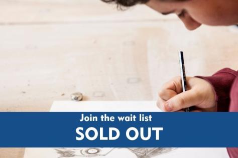 Visual Arts Class with sold out overlay