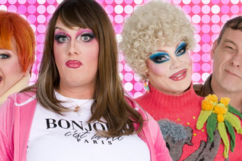 Drag queen Kath and Kim babes.
